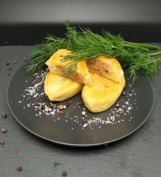 Картофельные зразы диетические с капустой
