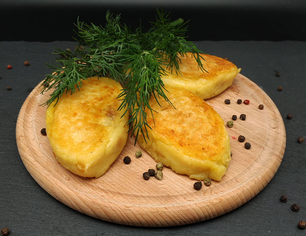 Картофельные зразы с капустой, запеченные в духовке. Готовим с HOMEQUEEN